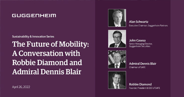Sustainability & Innovation Series: The Future of Mobility - A Conversation With Robbie Diamond and Admiral Dennis Blair