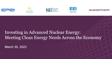 Guggenheim Thanks Participants and Attendees of Advanced Nuclear Energy Conference