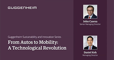 Sustainability & Innovation Series: From Autos to Mobility – A Technological Revolution