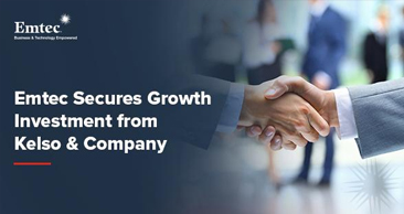 Emtec Secures Growth Investment From Kelso & Company